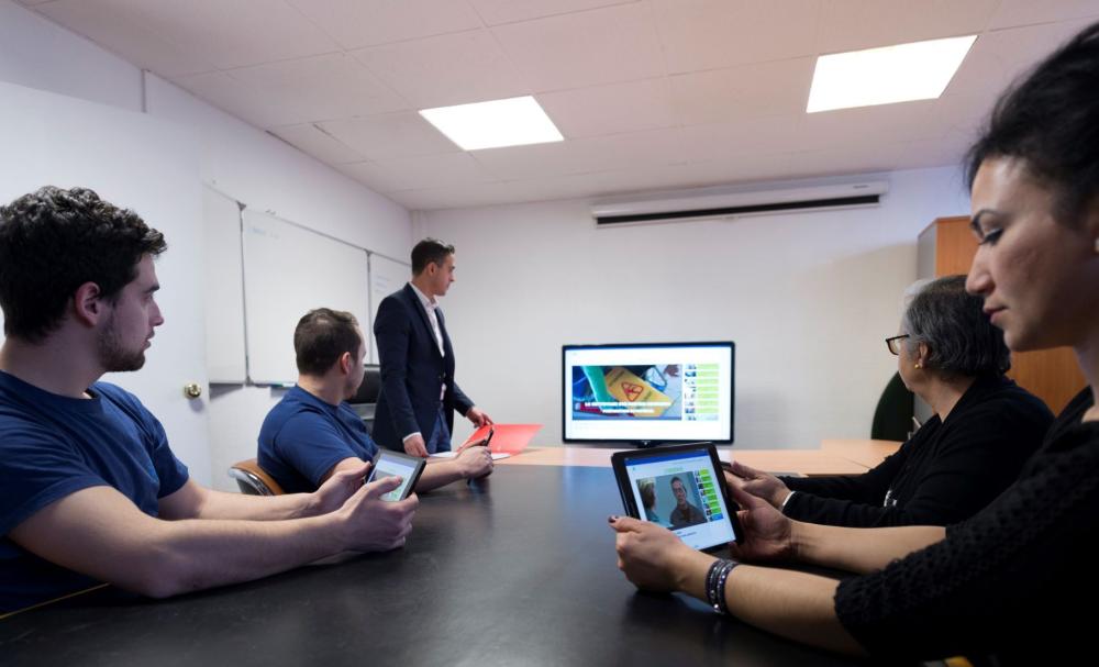 Formation avec tablette